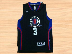 Maillot De Basket Los Angeles Clippers Chris Paul 3 Tissus Sportif Fans Edition Noir